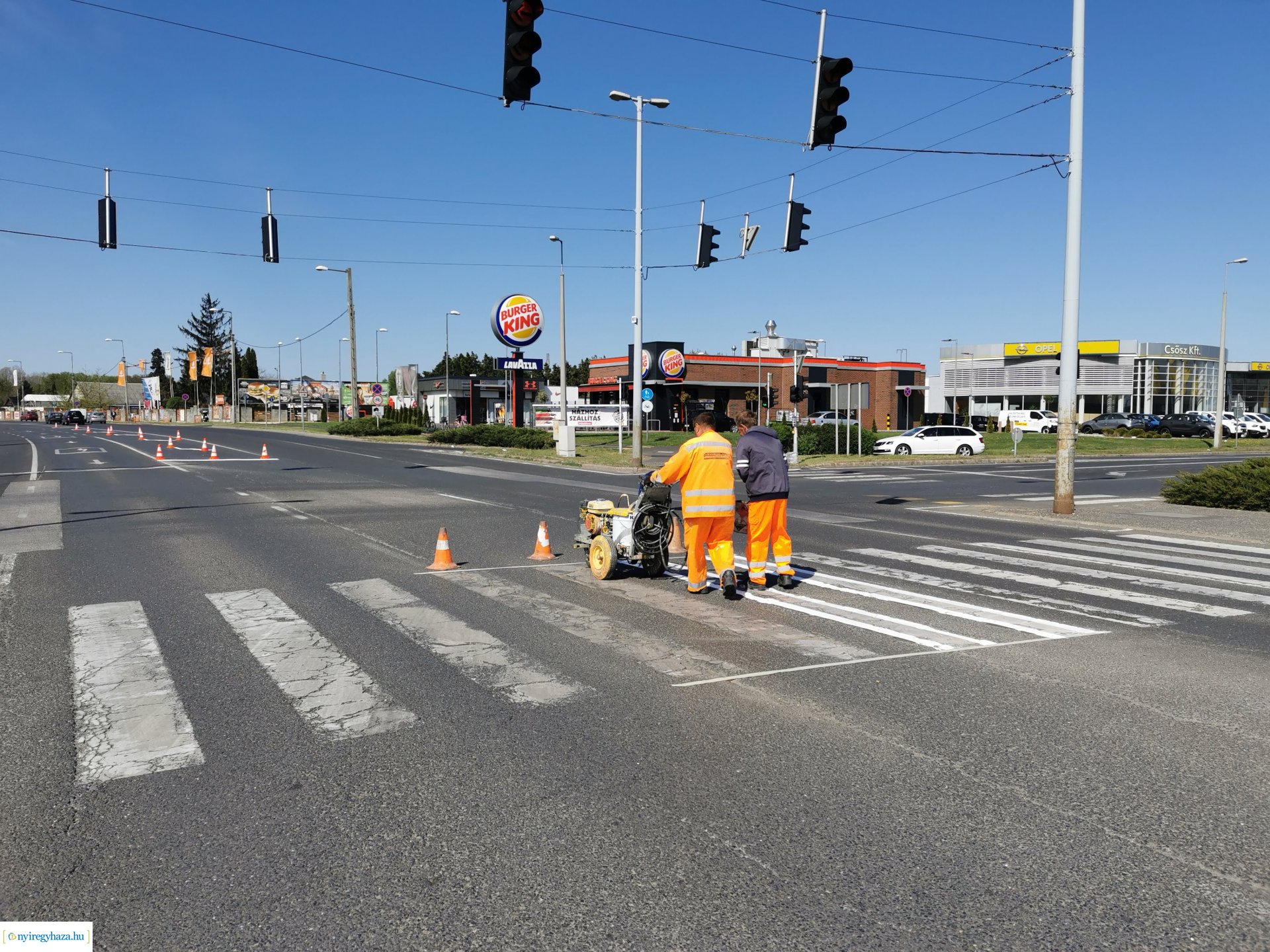 Útfestés Pazonyi ut