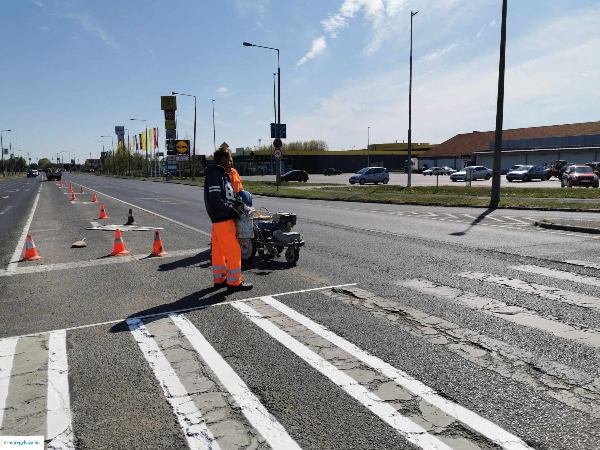 Útfestés Pazonyi ut
