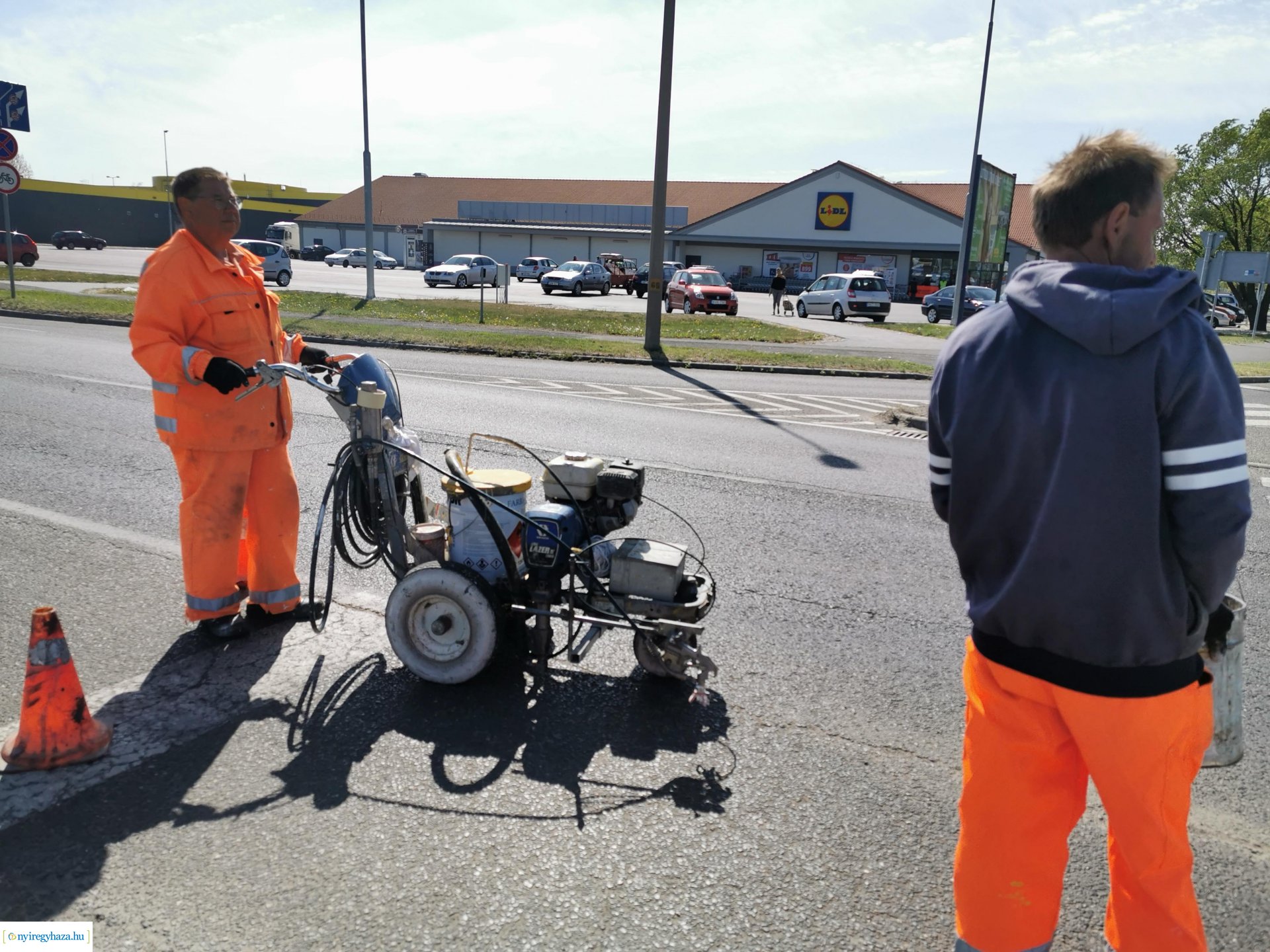 Útfestés Pazonyi ut