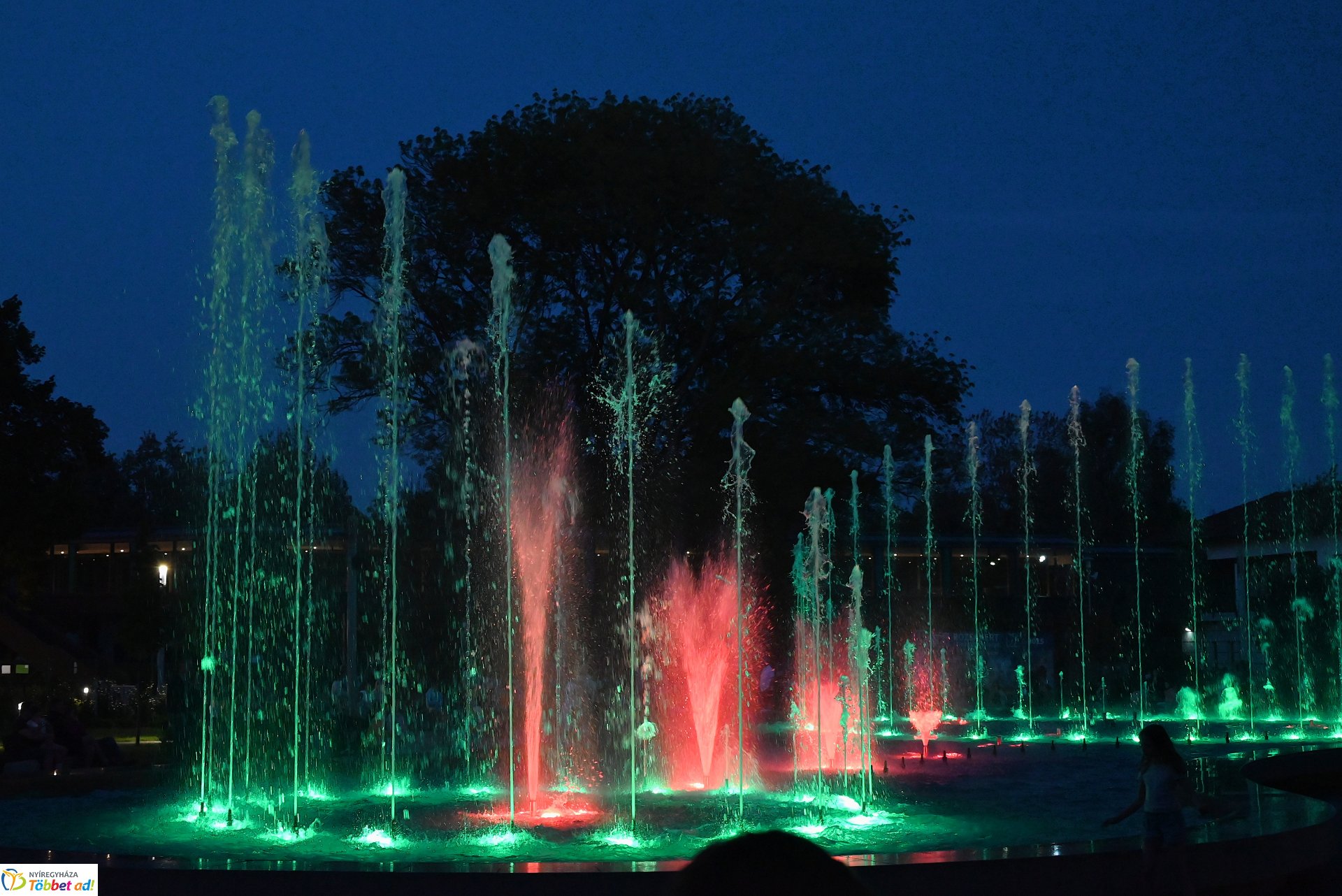  Üzemel a zenélő szökőkút Sóstón