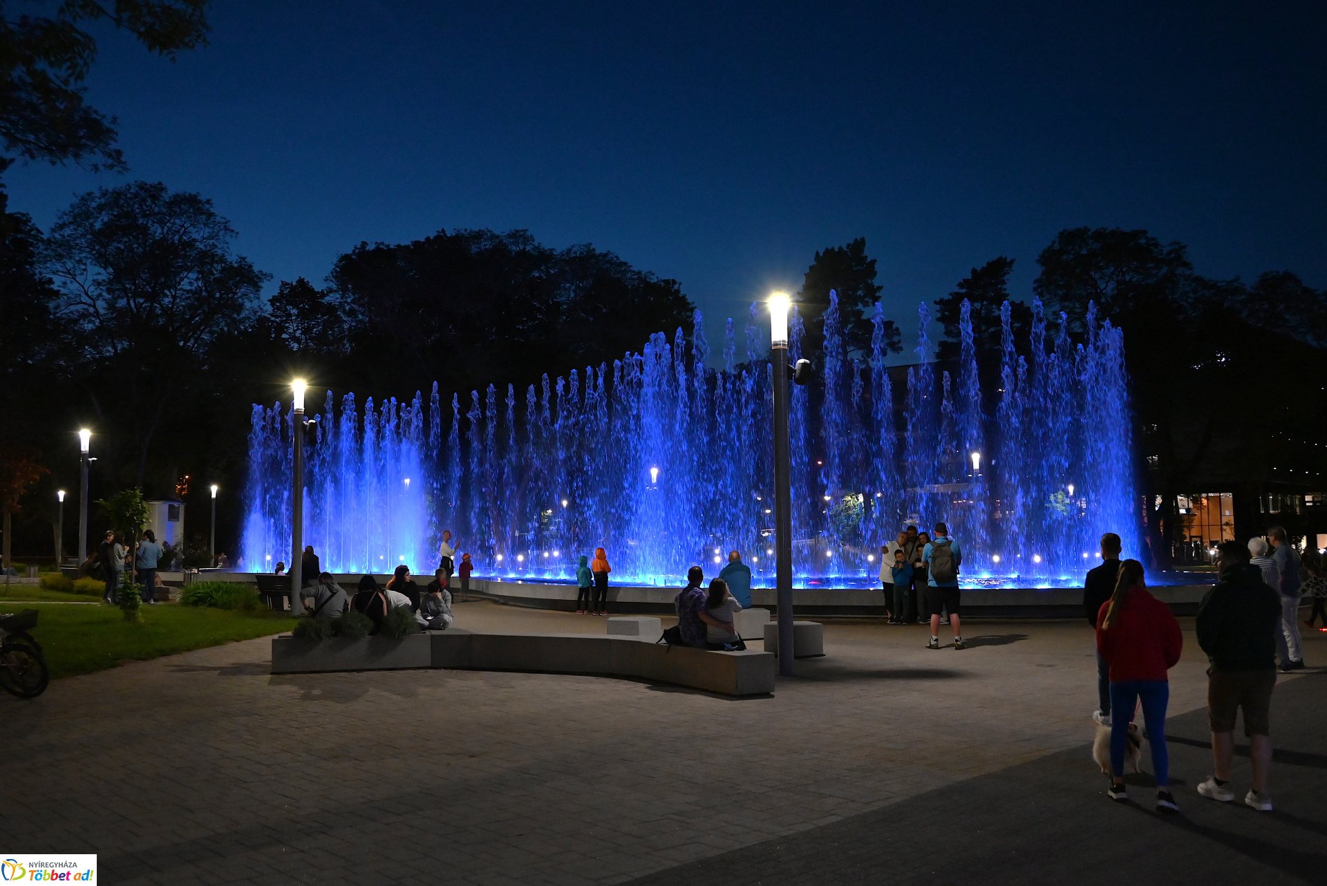  Üzemel a zenélő szökőkút Sóstón