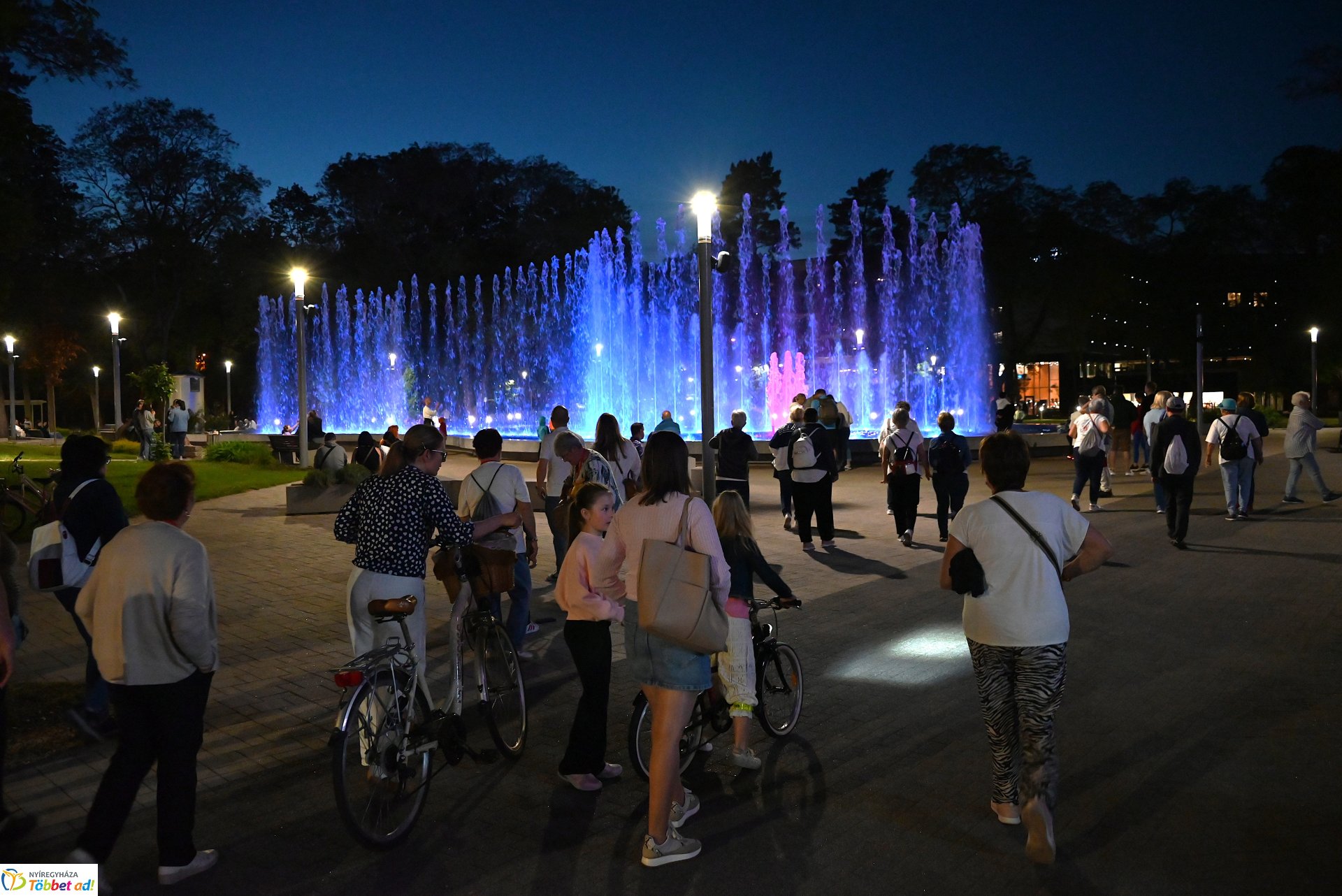  Üzemel a zenélő szökőkút Sóstón