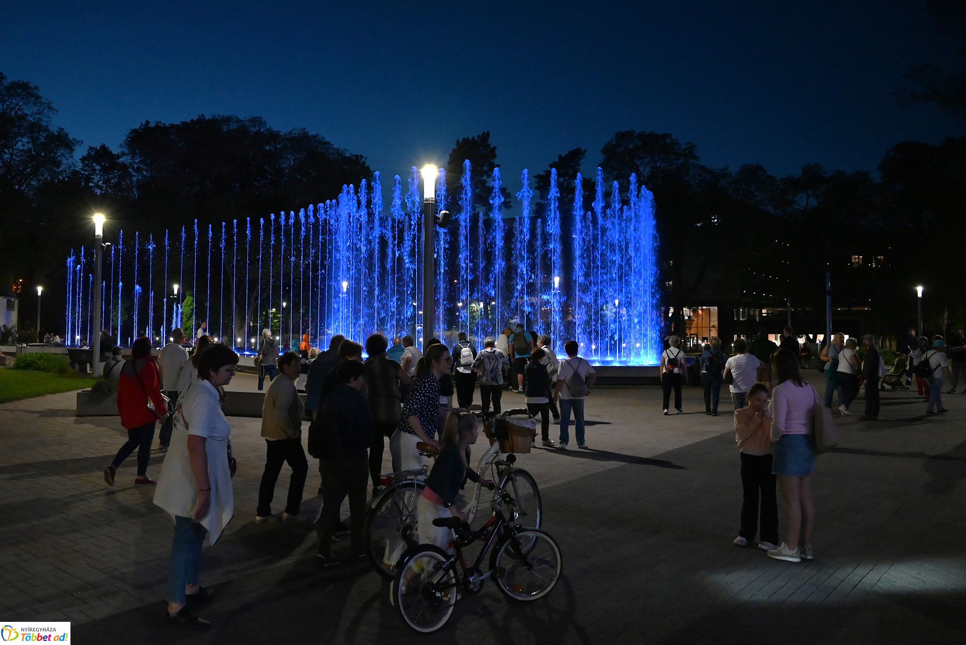  Üzemel a zenélő szökőkút Sóstón