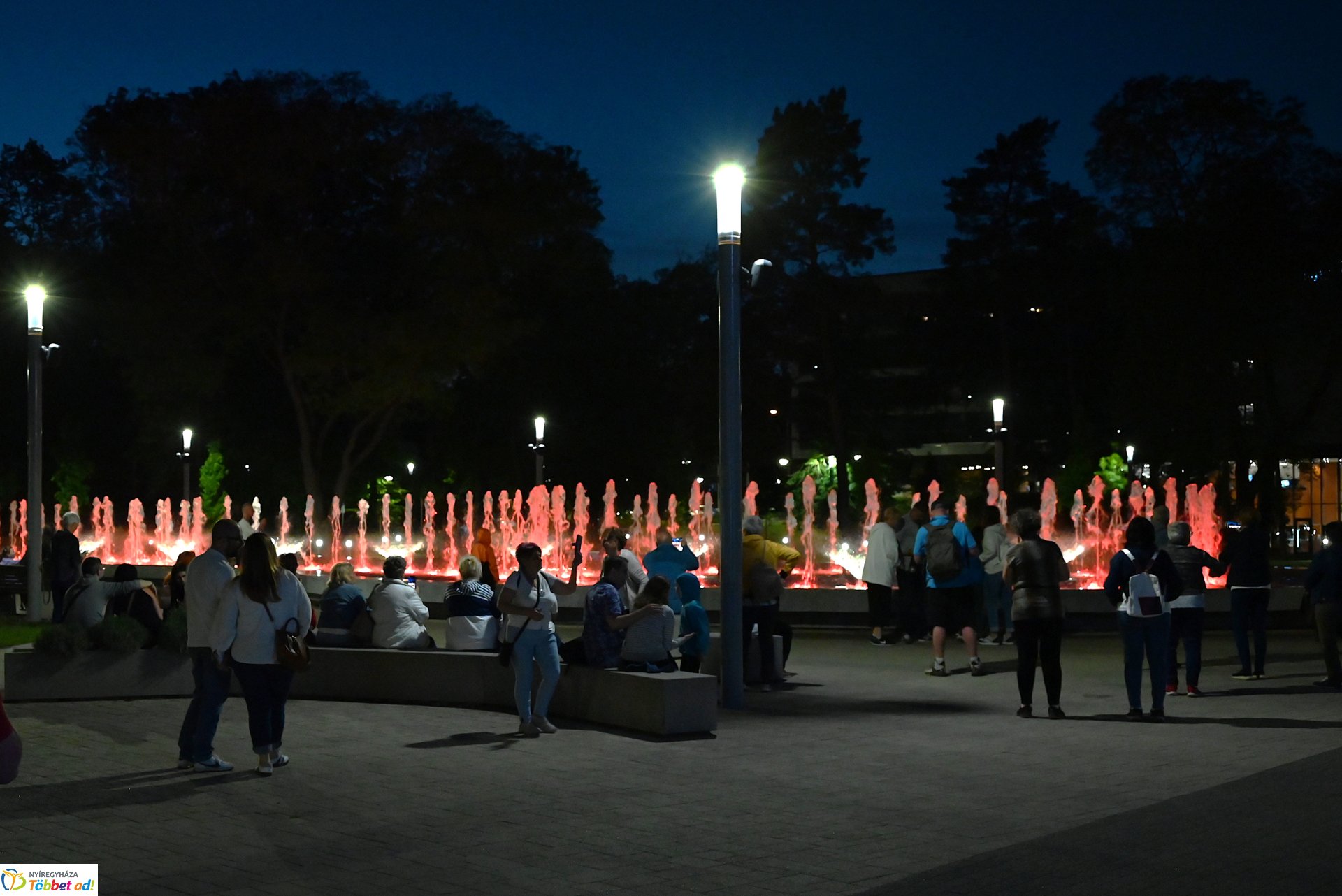  Üzemel a zenélő szökőkút Sóstón
