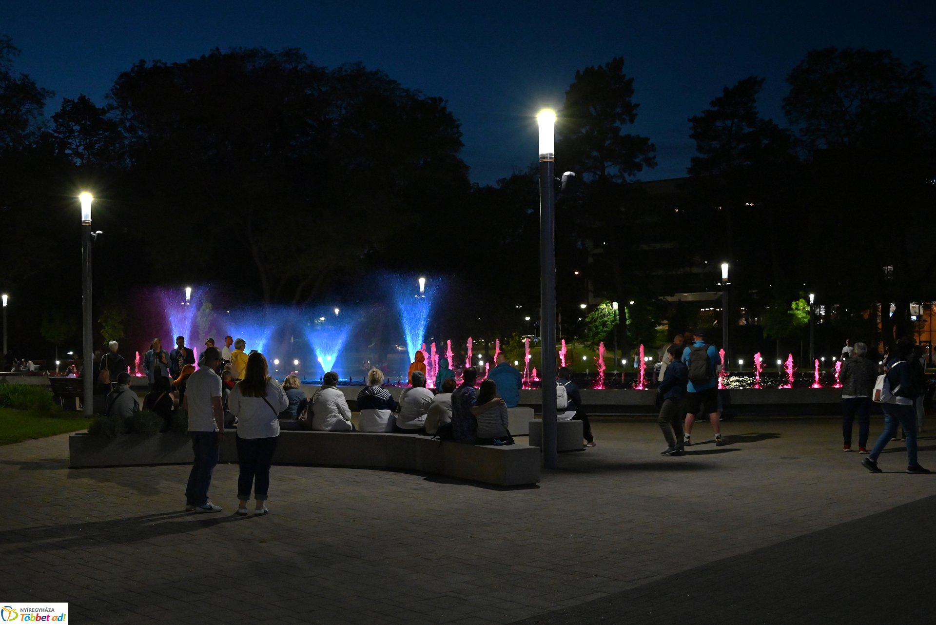  Üzemel a zenélő szökőkút Sóstón