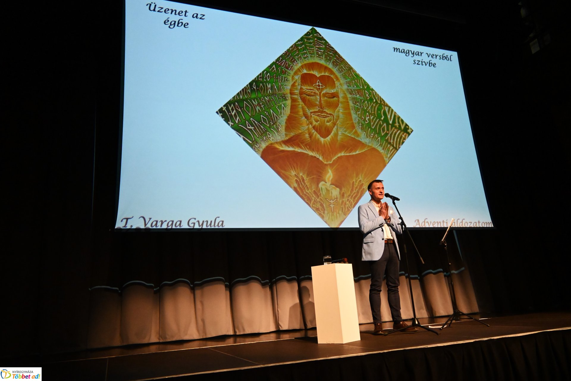 Üzenet az égbe, magyar versből szívbe - Tarczy Gyula előadóestje a VMKK-ban