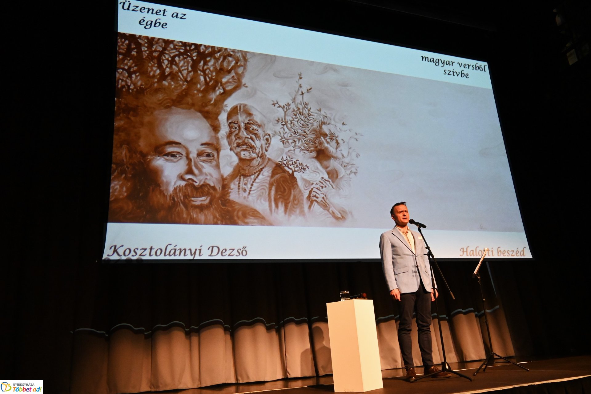 Üzenet az égbe, magyar versből szívbe - Tarczy Gyula előadóestje a VMKK-ban