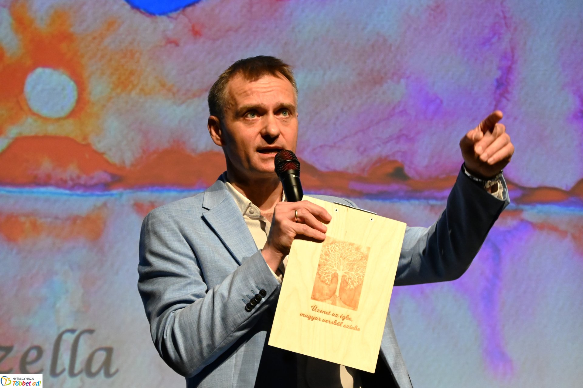 Üzenet az égbe, magyar versből szívbe - Tarczy Gyula előadóestje a VMKK-ban