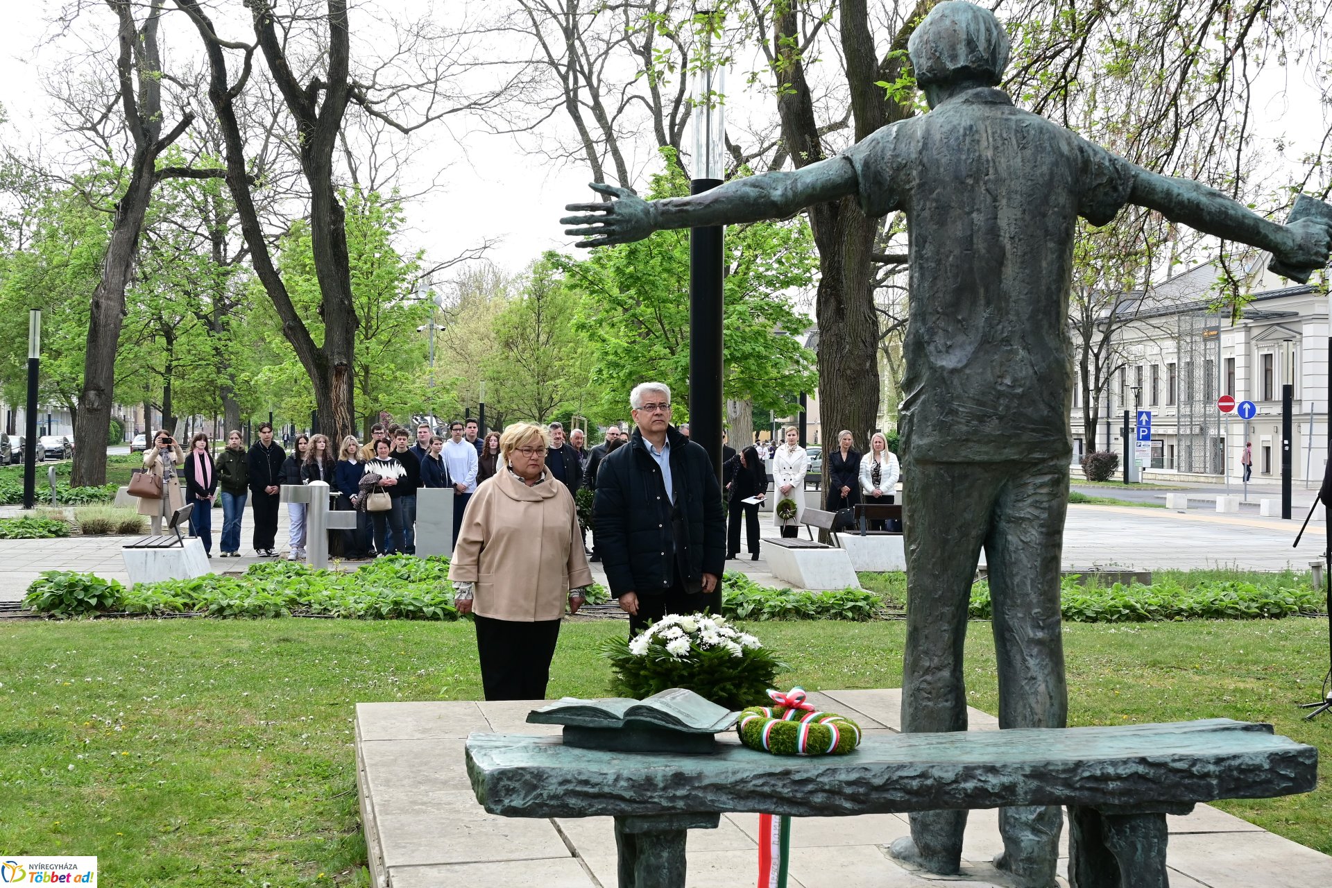 Váci Mihály halálának évfordulóján a költőre emlékeztek Nyíregyházán