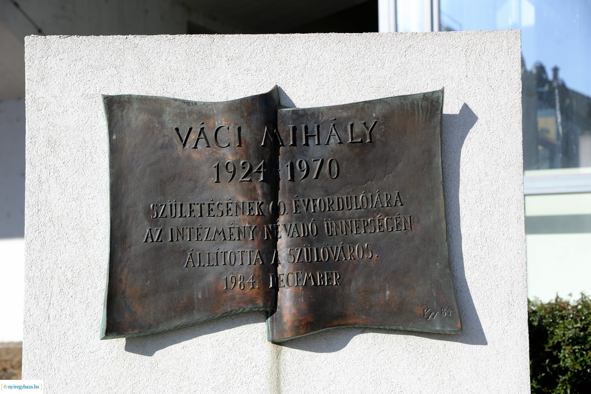 Váci Mihály munkássága bekerült a  Megyei Értéktárba