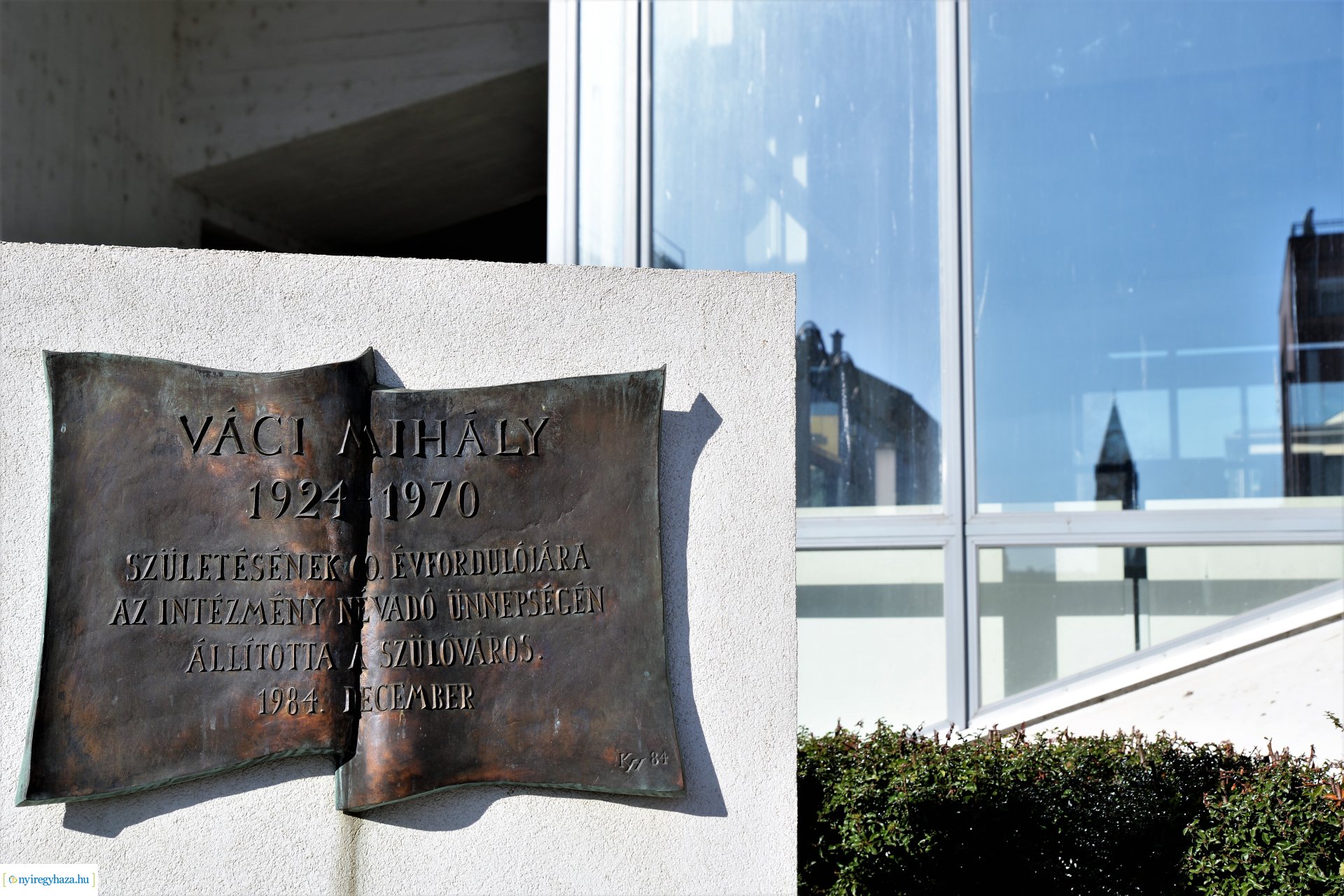 Váci Mihály munkássága bekerült a  Megyei Értéktárba