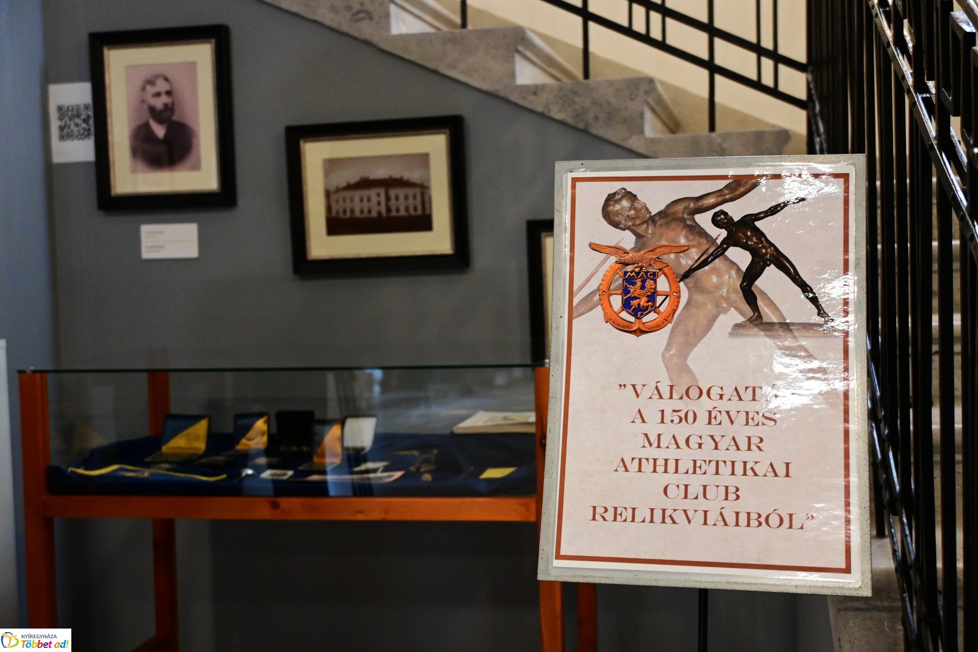 Válogatás a 150 éves Magyar Athletikai Club relikviáiból-kamarakiállítás a Kállay Gyűjteményben