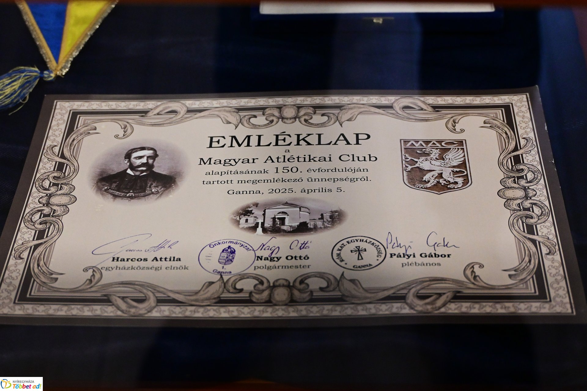 Válogatás a 150 éves Magyar Athletikai Club relikviáiból-kamarakiállítás a Kállay Gyűjteményben
