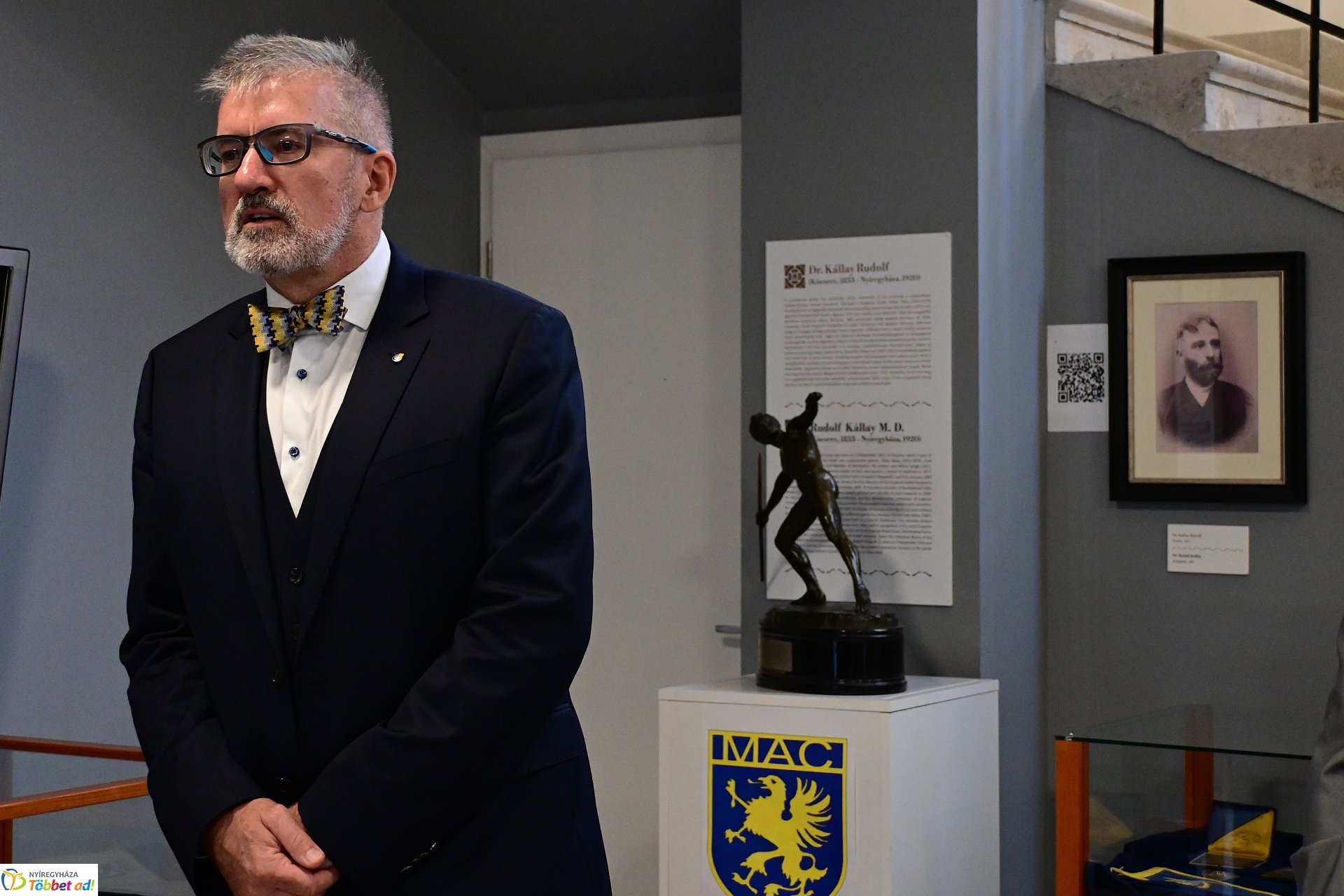 Válogatás a 150 éves Magyar Athletikai Club relikviáiból-kamarakiállítás a Kállay Gyűjteményben