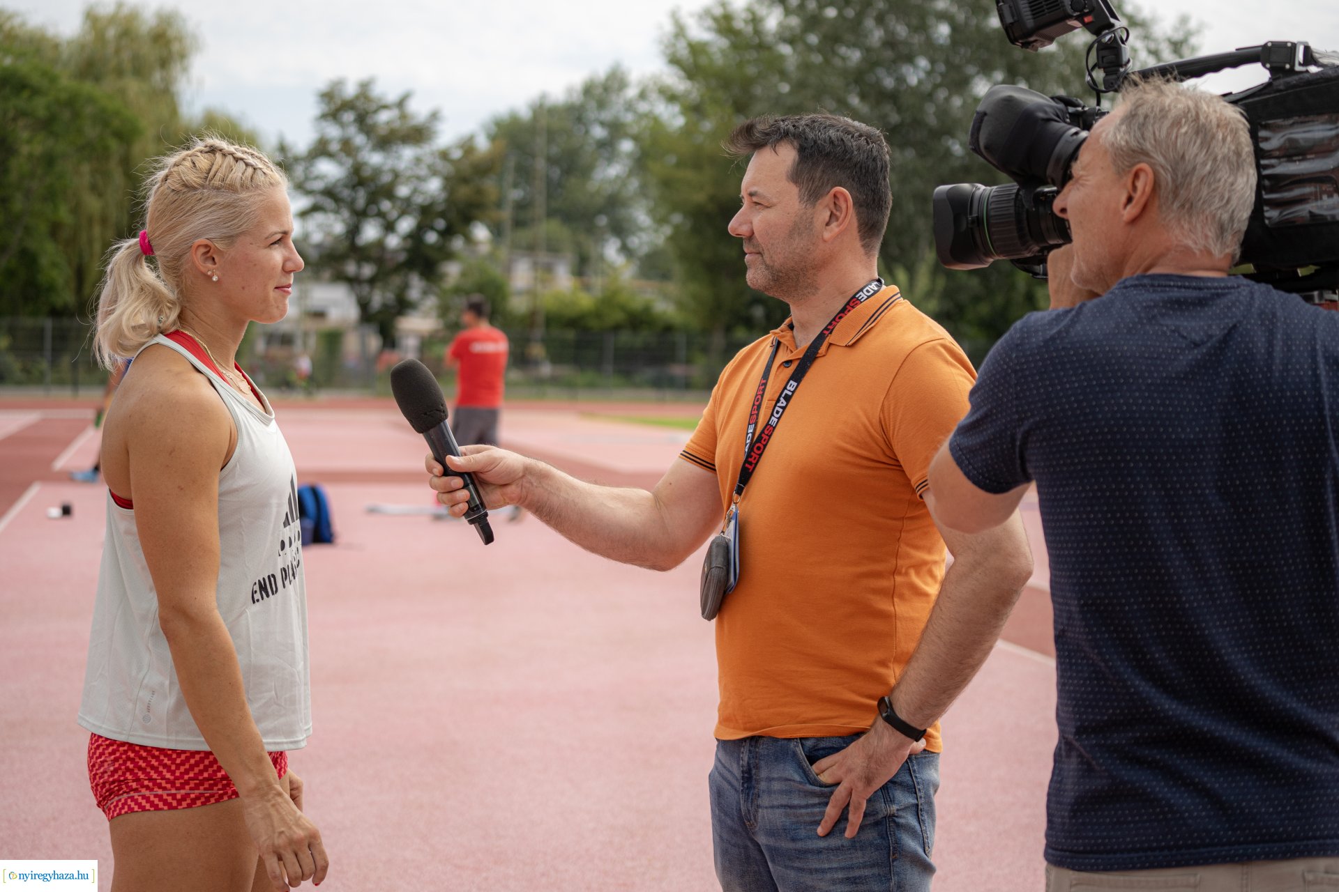 Válogatott sportolók mellett amerikai atléta is Nyíregyházán készül a VB-re