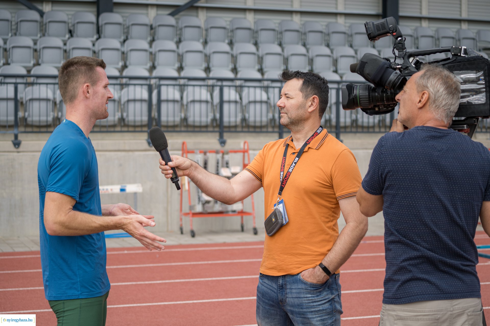 Válogatott sportolók mellett amerikai atléta is Nyíregyházán készül a VB-re