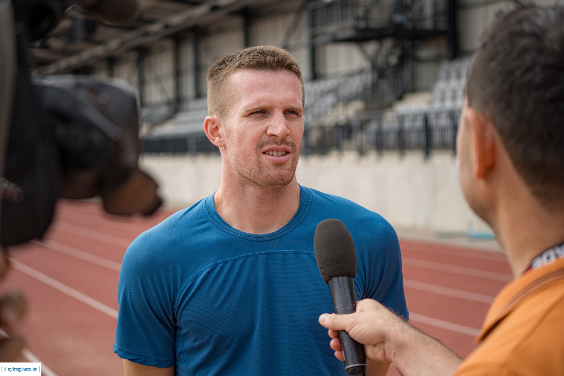 Válogatott sportolók mellett amerikai atléta is Nyíregyházán készül a VB-re