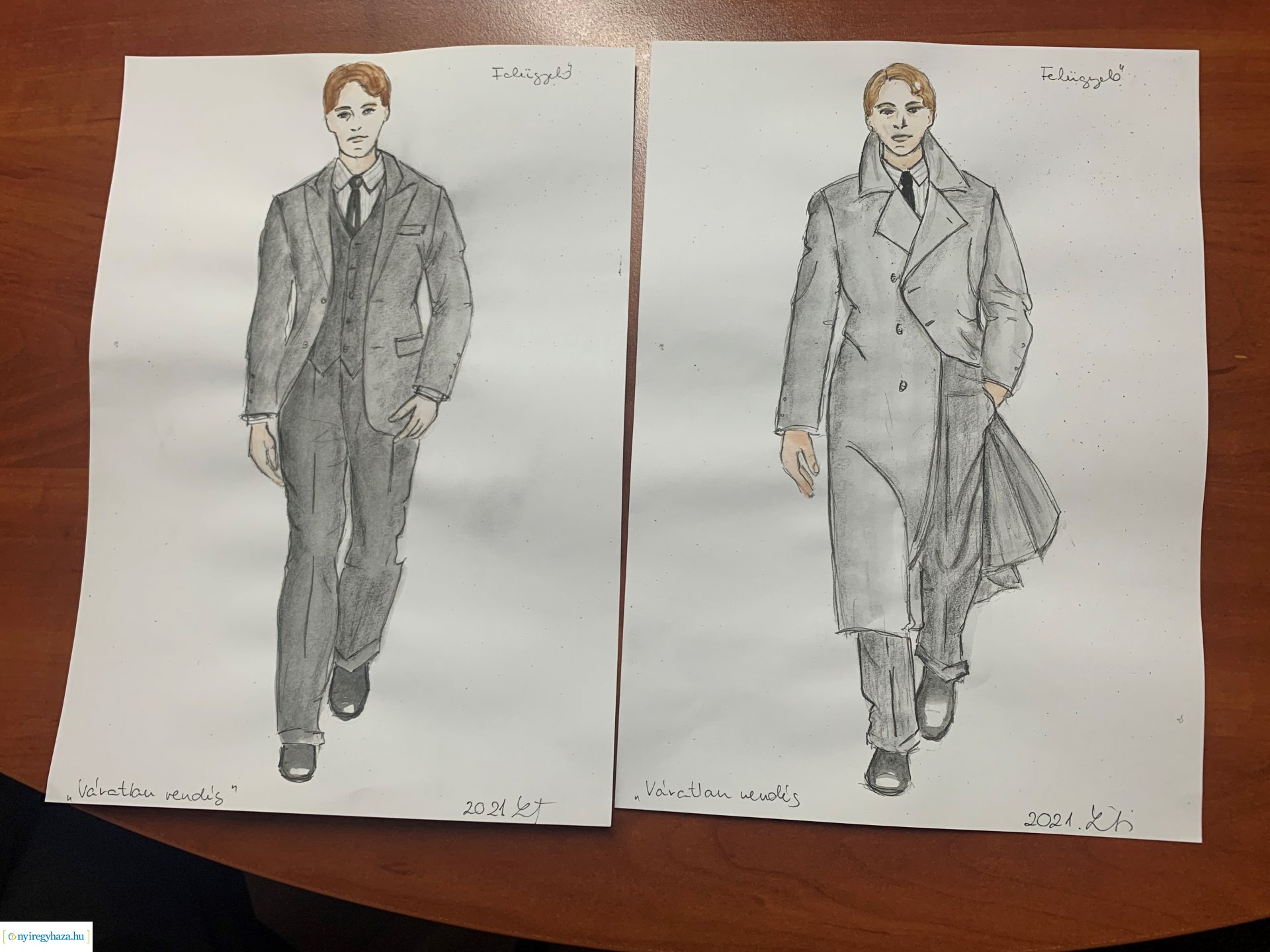 Váratlan vendég díszlet- és jelmezterv elfogadás