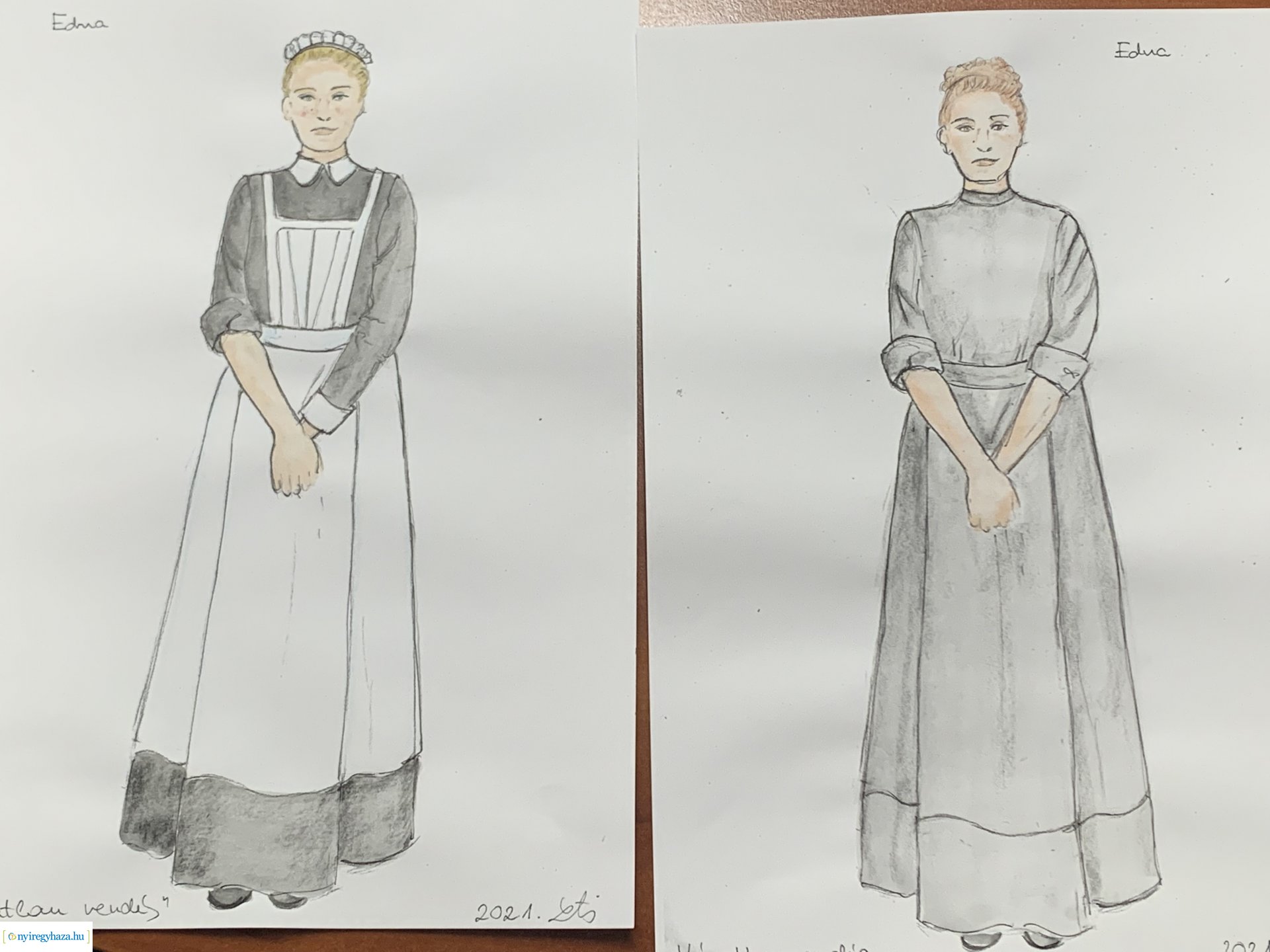 Váratlan vendég díszlet- és jelmezterv elfogadás