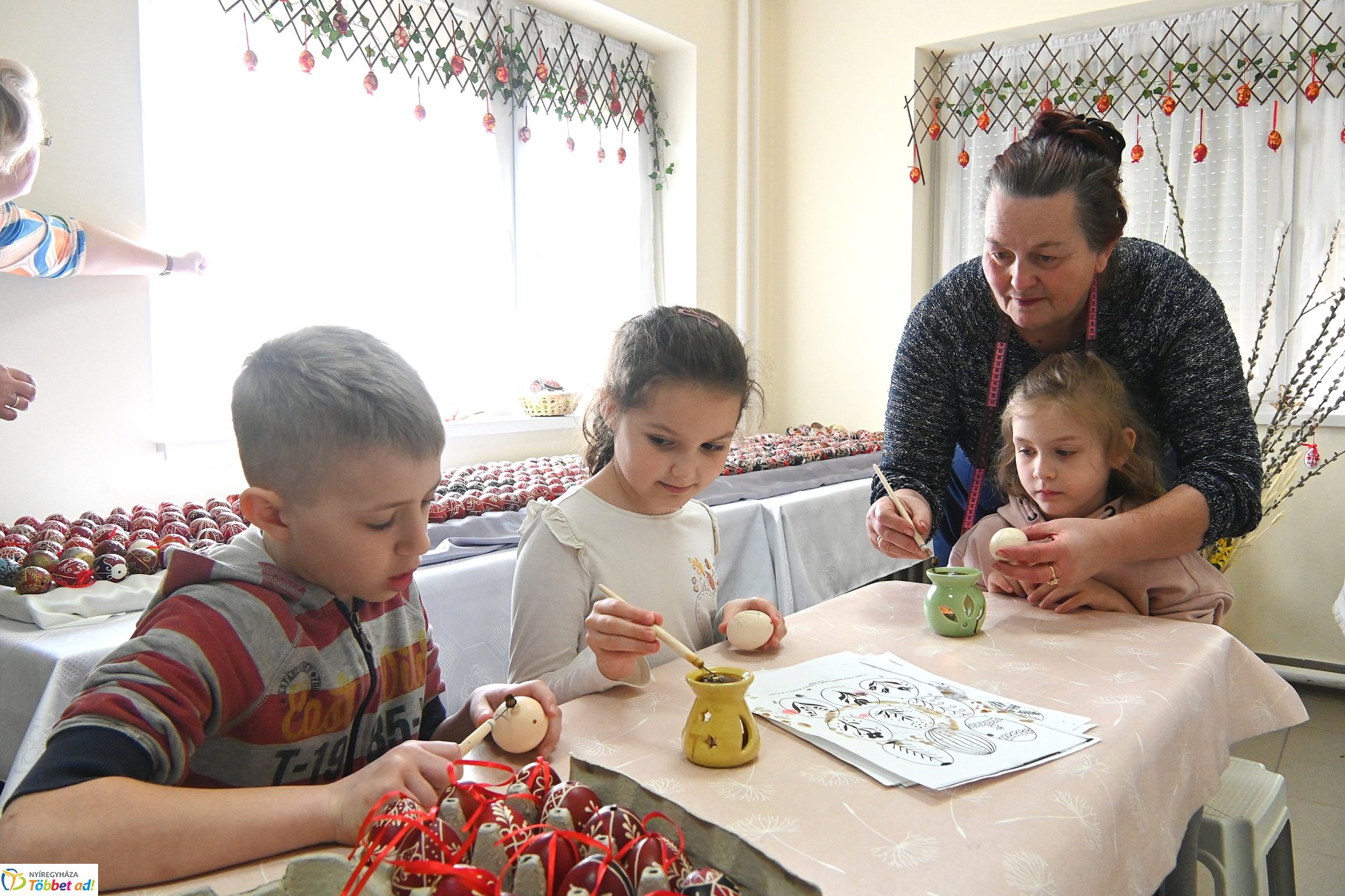 Varázs tojás, hímes tojás - kiállítás Oroson