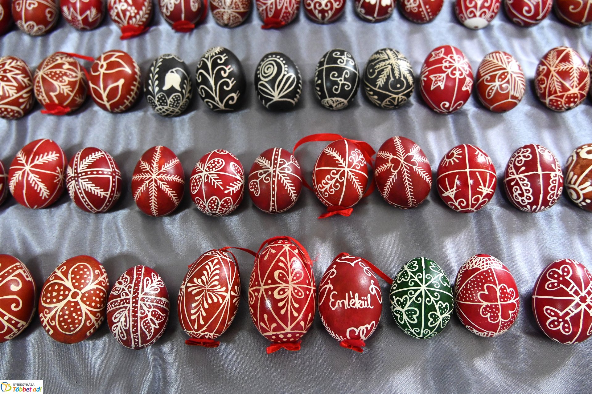 Varázs tojás, hímes tojás - kiállítás Oroson