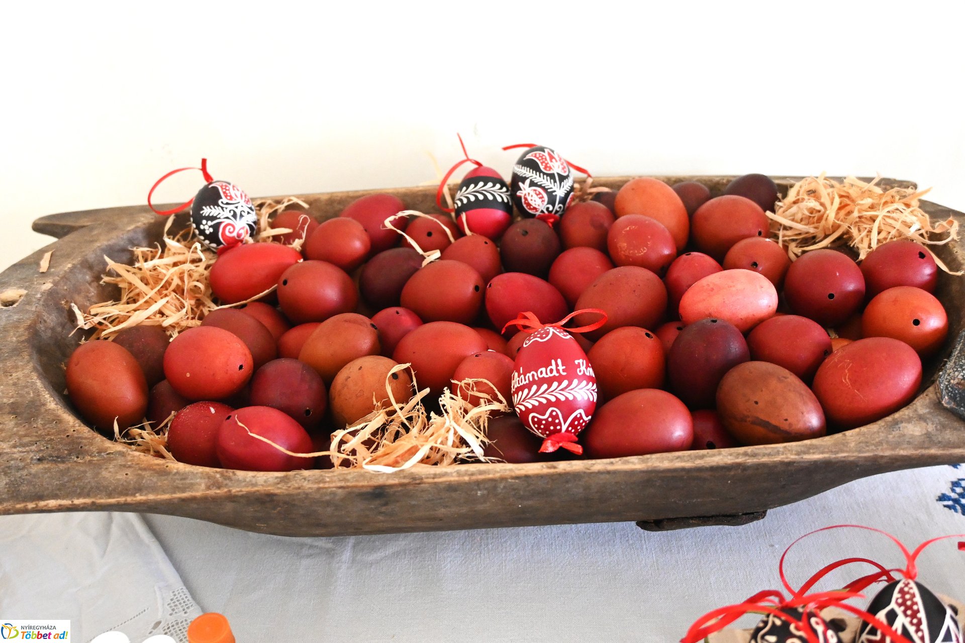 Varázs tojás, hímes tojás - kiállítás Oroson