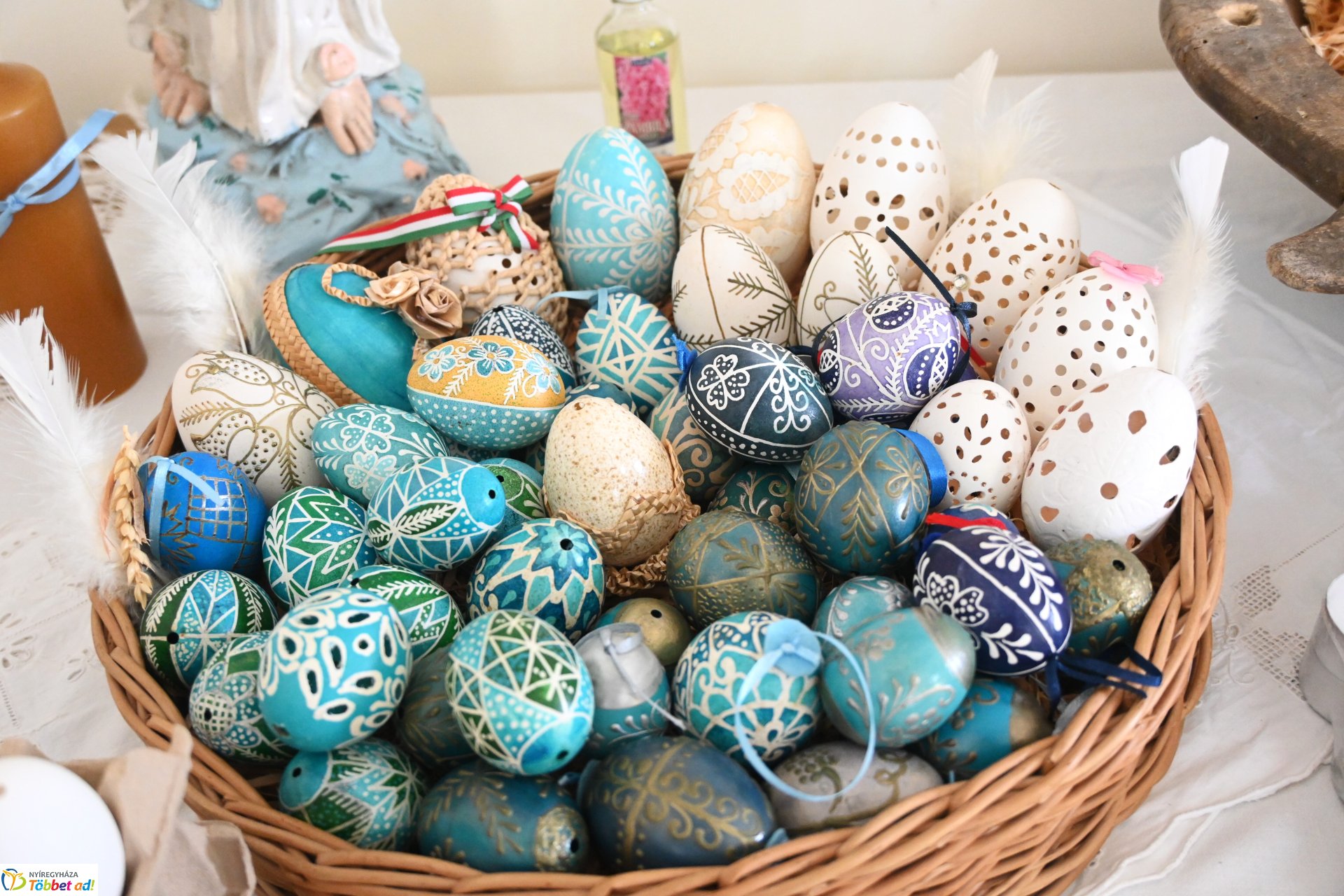 Varázs tojás, hímes tojás - kiállítás Oroson