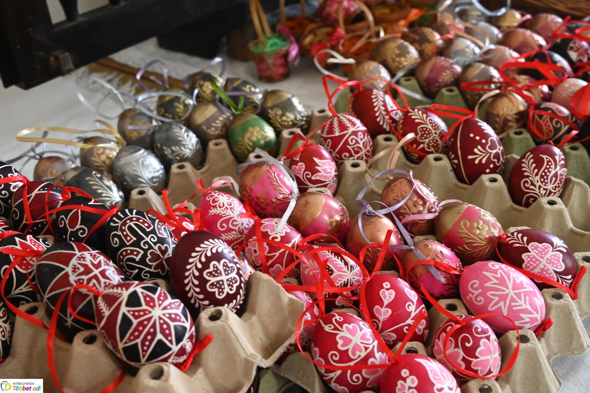 Varázs tojás, hímes tojás - kiállítás Oroson