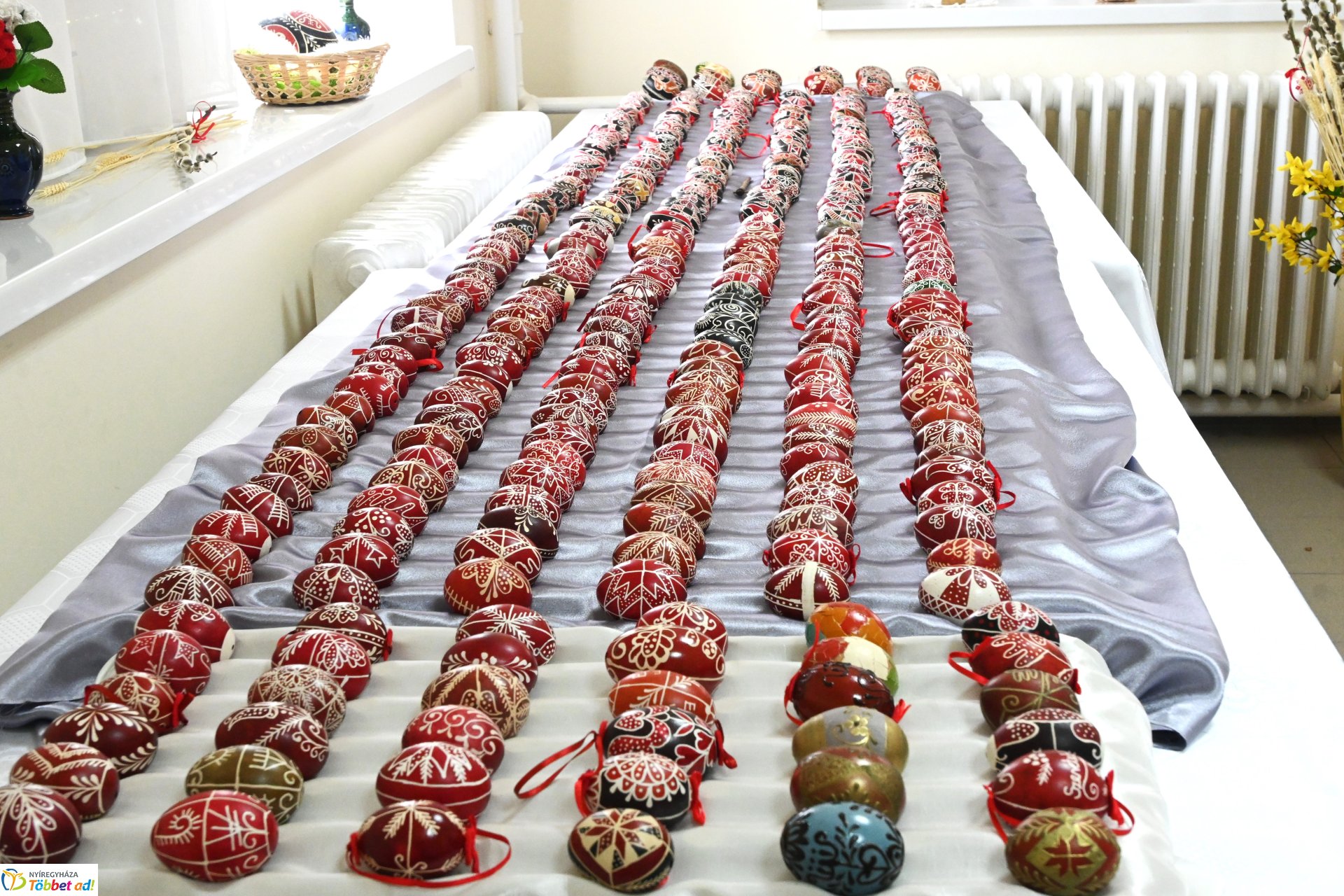 Varázs tojás, hímes tojás - kiállítás Oroson