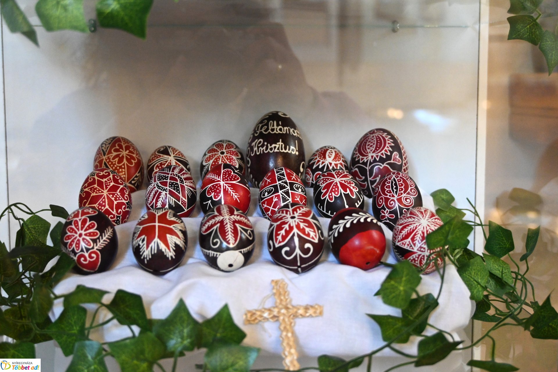 Varázs tojás, hímes tojás - kiállítás Oroson