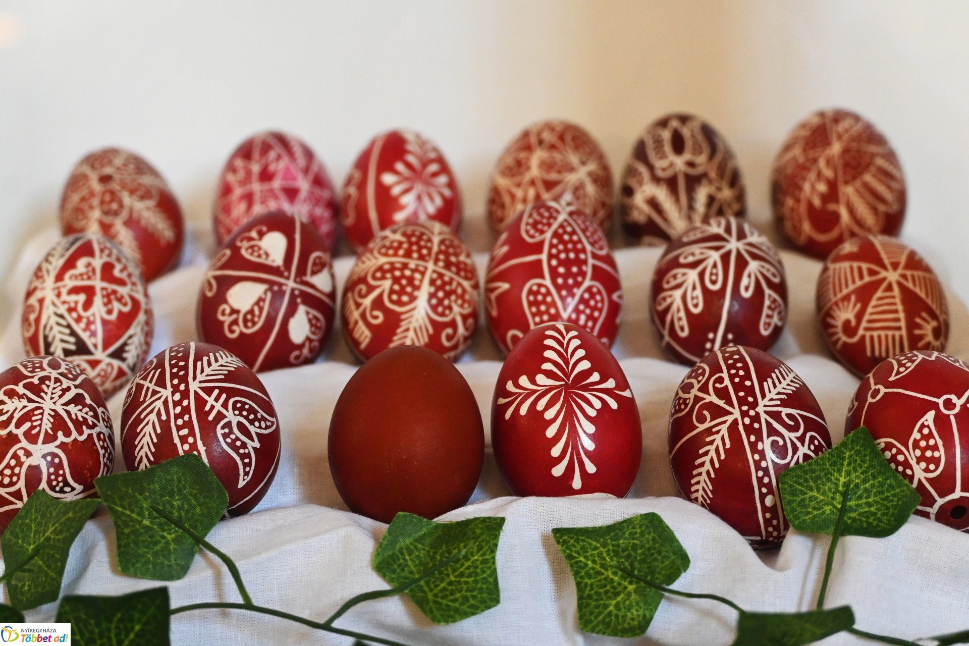 Varázs tojás, hímes tojás - kiállítás Oroson