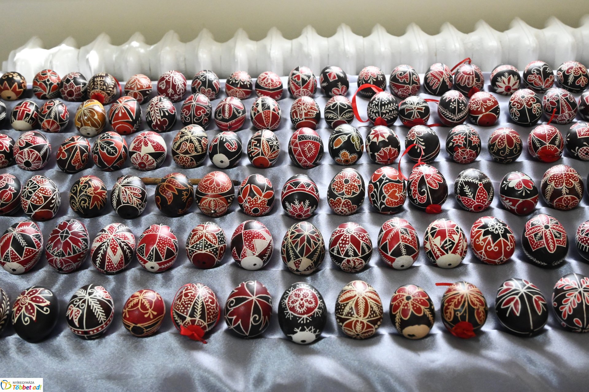 Varázs tojás, hímes tojás - kiállítás Oroson