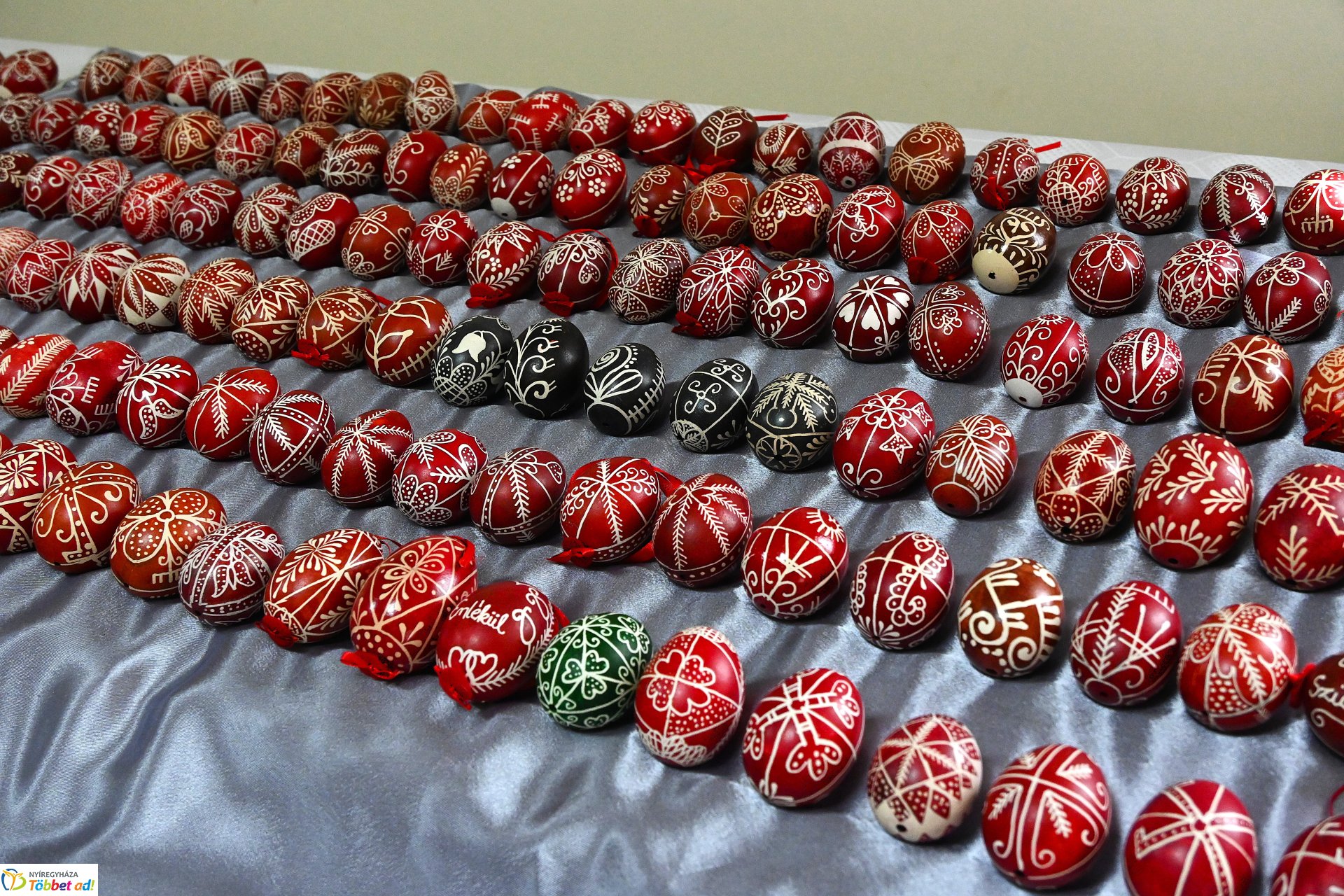 Varázs tojás, hímes tojás - kiállítás Oroson