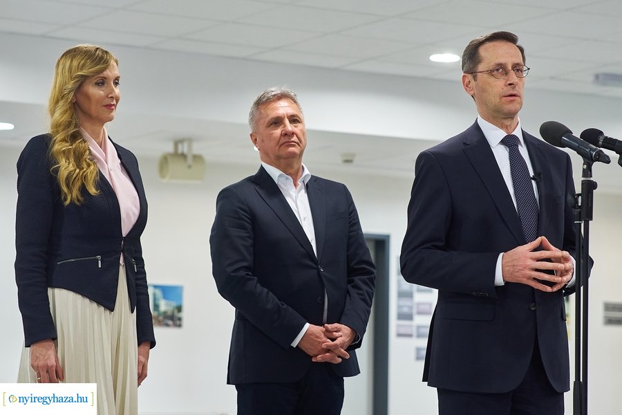 Varga Mihály pénzügyminiszter Nyíregyházán 20220307