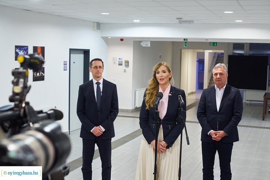 Varga Mihály pénzügyminiszter Nyíregyházán 20220307