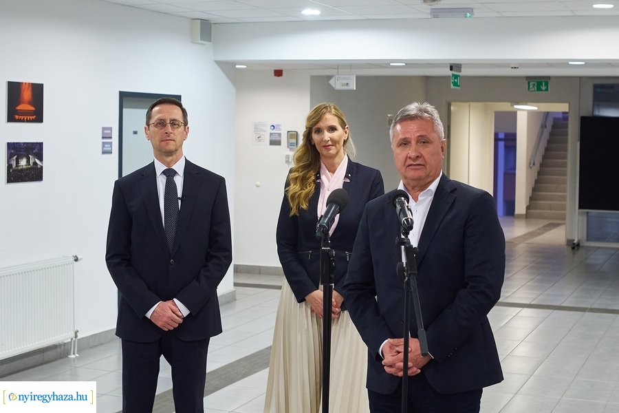 Varga Mihály pénzügyminiszter Nyíregyházán 20220307