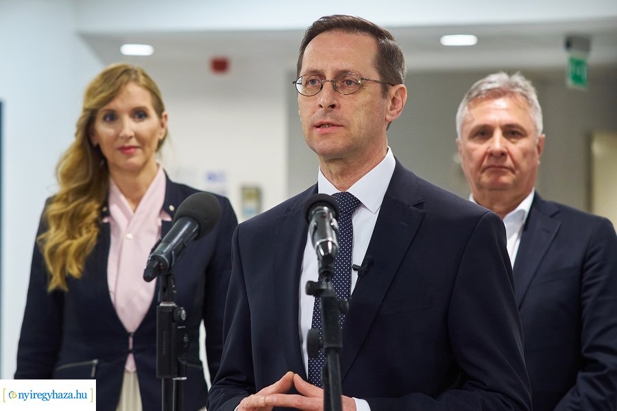 Varga Mihály pénzügyminiszter Nyíregyházán 20220307