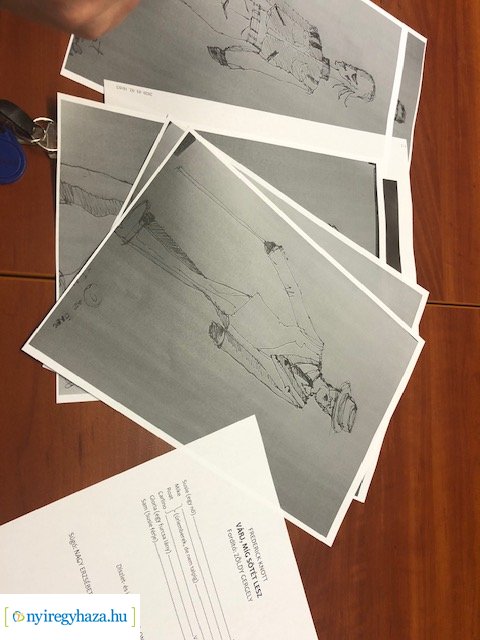 Várj, míg sötét lesz – Díszlet- és jelmeztervek