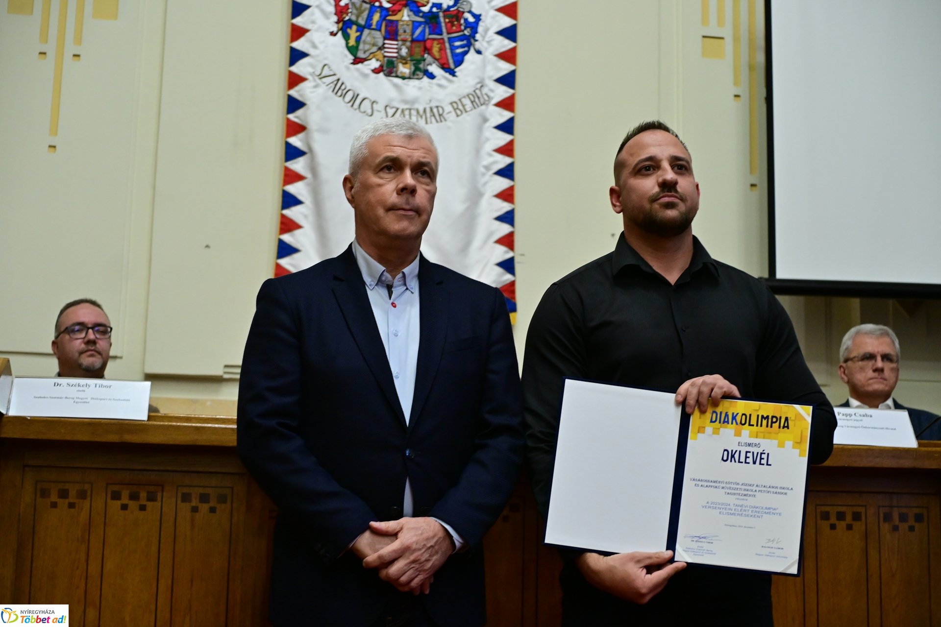 Elismeréseket adtak át a Vármegyei Diáksport Gálán