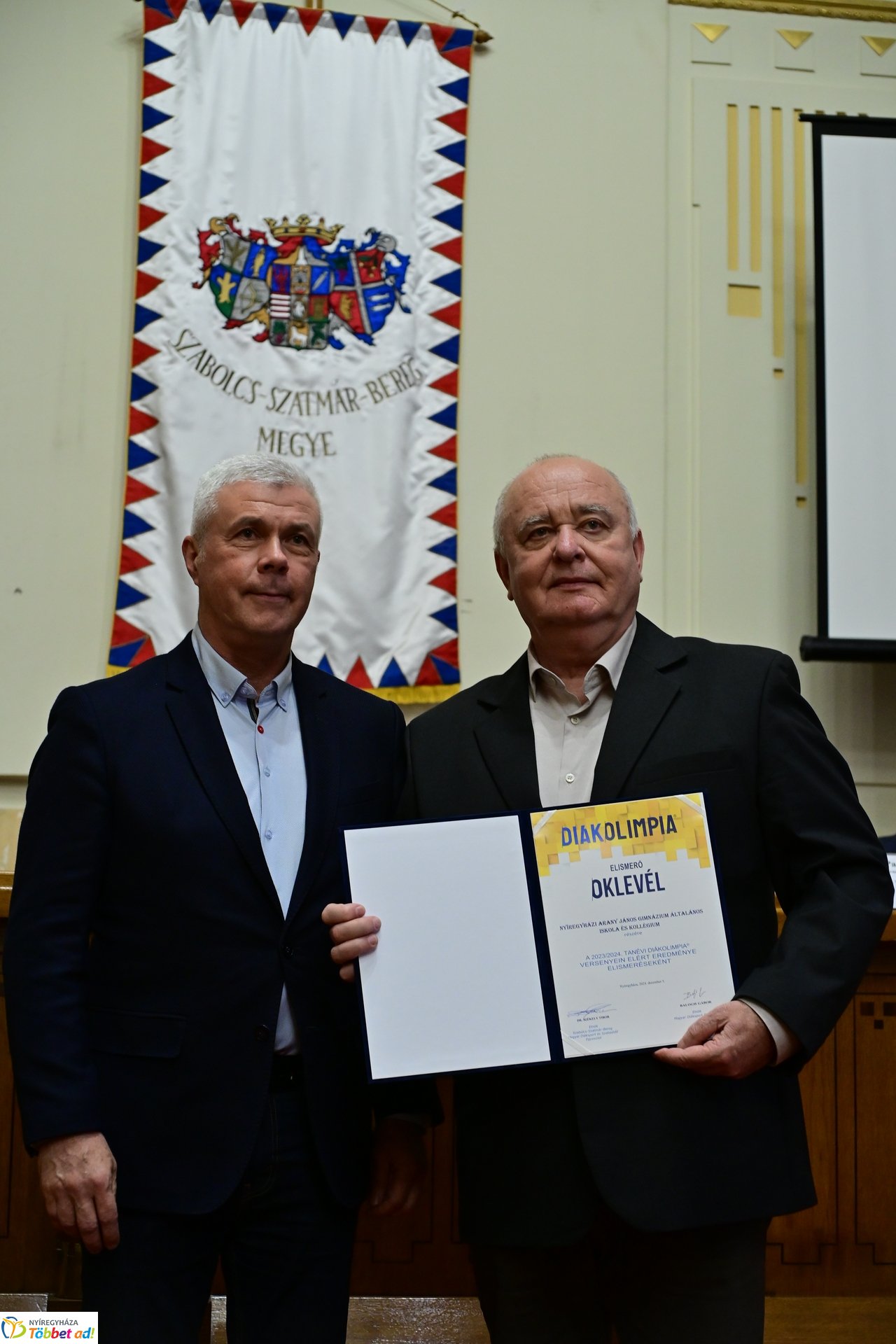Elismeréseket adtak át a Vármegyei Diáksport Gálán