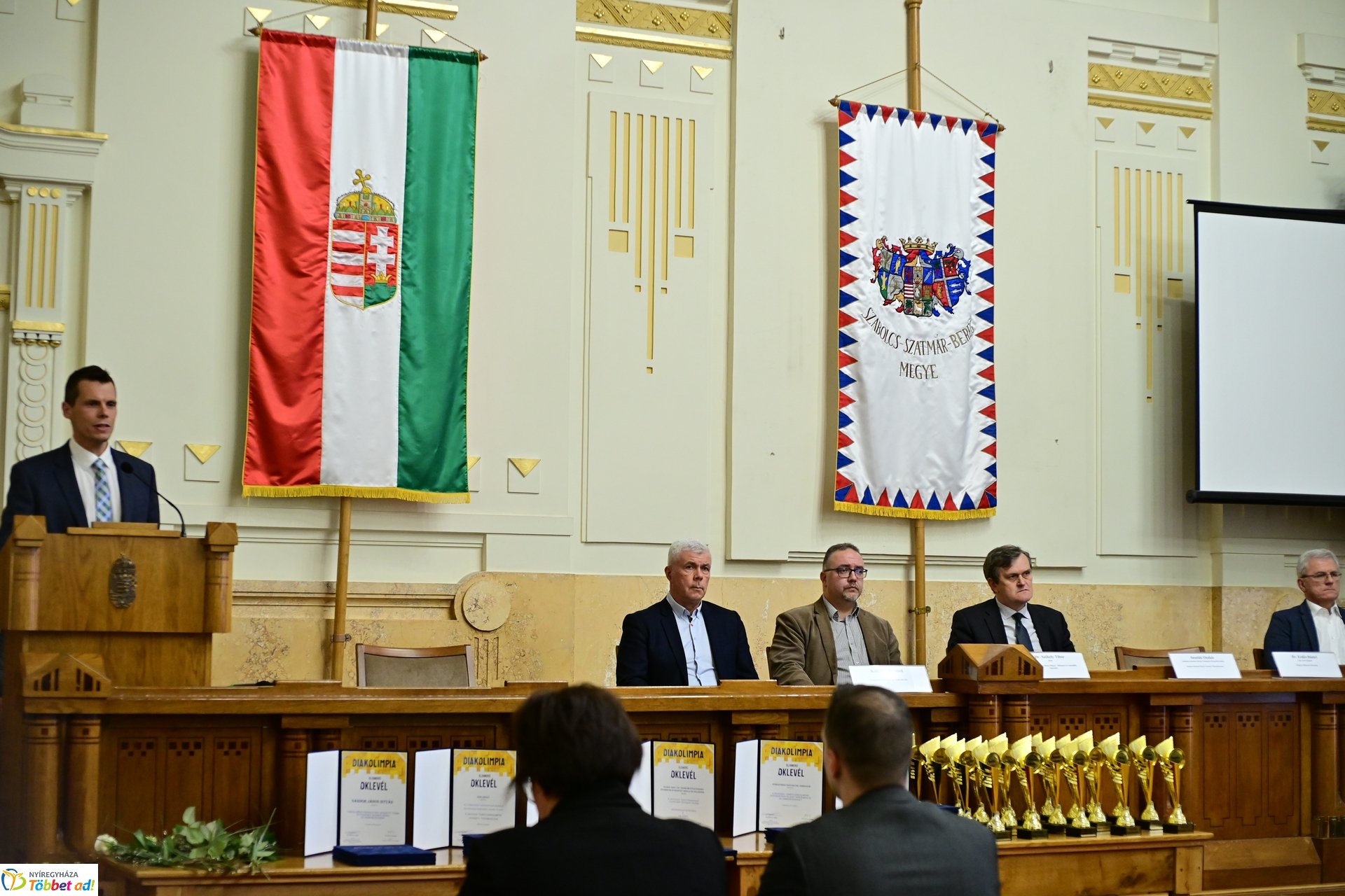 Elismeréseket adtak át a Vármegyei Diáksport Gálán