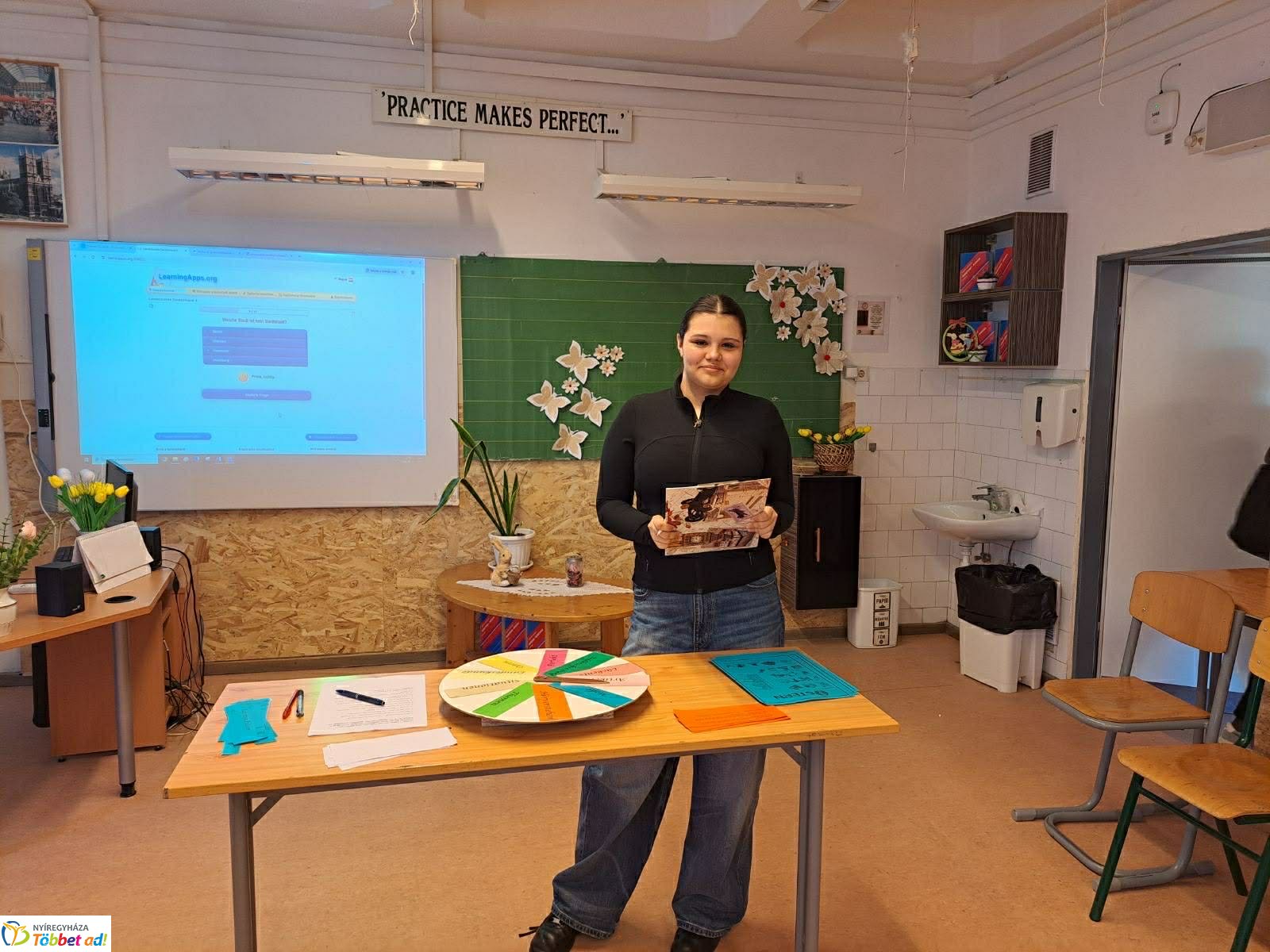 Vármegyei német akadályversenyt rendeztek a nyíregyházi Móra Ferenc Általános Iskolában