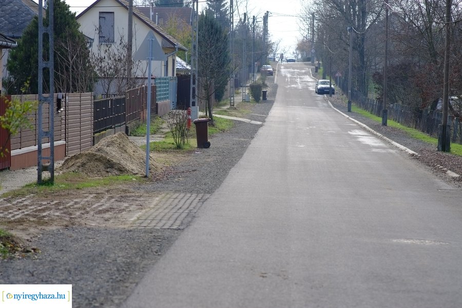 Városfa program és útfejlesztés Nyírszőlősön