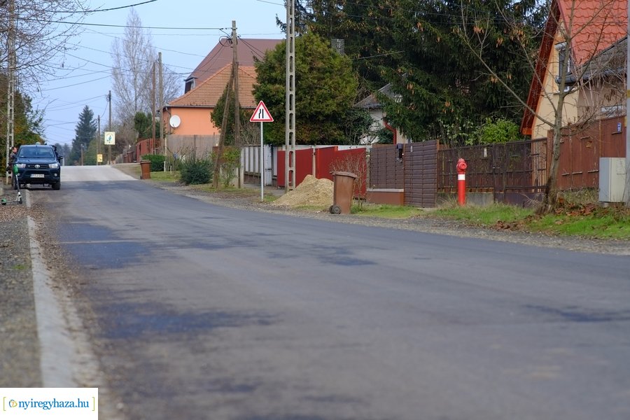 Városfa program és útfejlesztés Nyírszőlősön