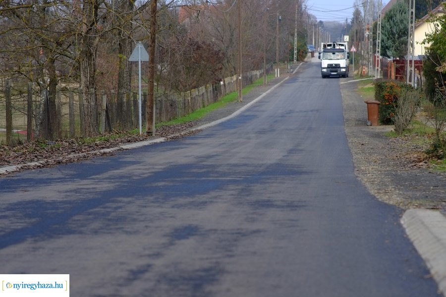 Városfa program és útfejlesztés Nyírszőlősön