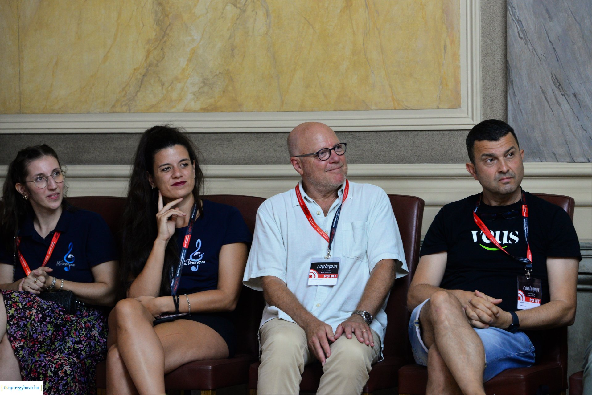 Városházi fogadás a Cantemus Nemzetközi Kórusfesztivál alkalmából