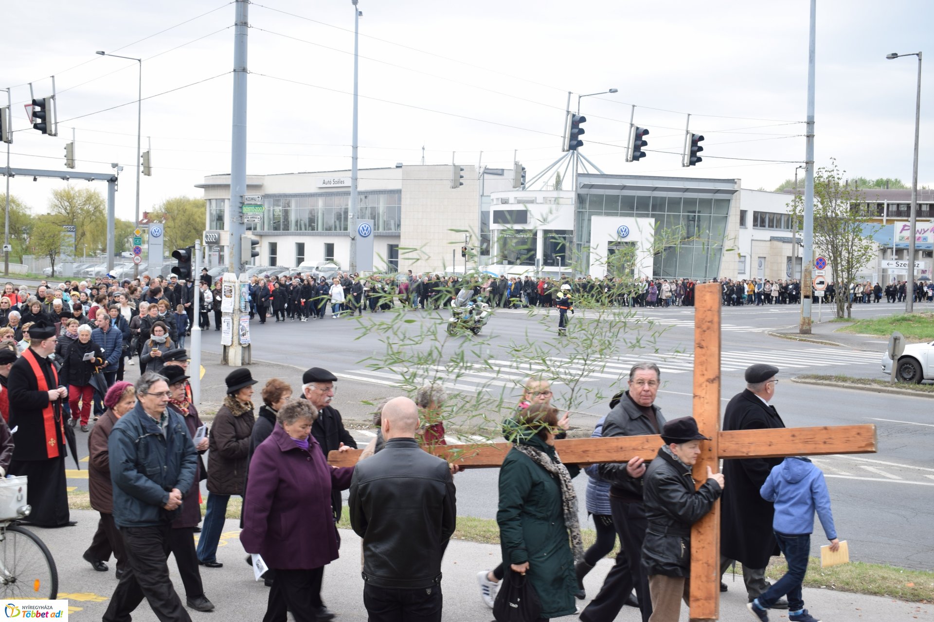 Városi Keresztút – Fotók: Nyíregyházi Egyházmegye