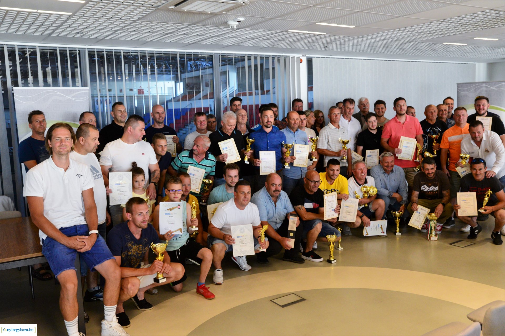 Városi kispályás labdarúgó bajnokság - díjátadó ünnepség