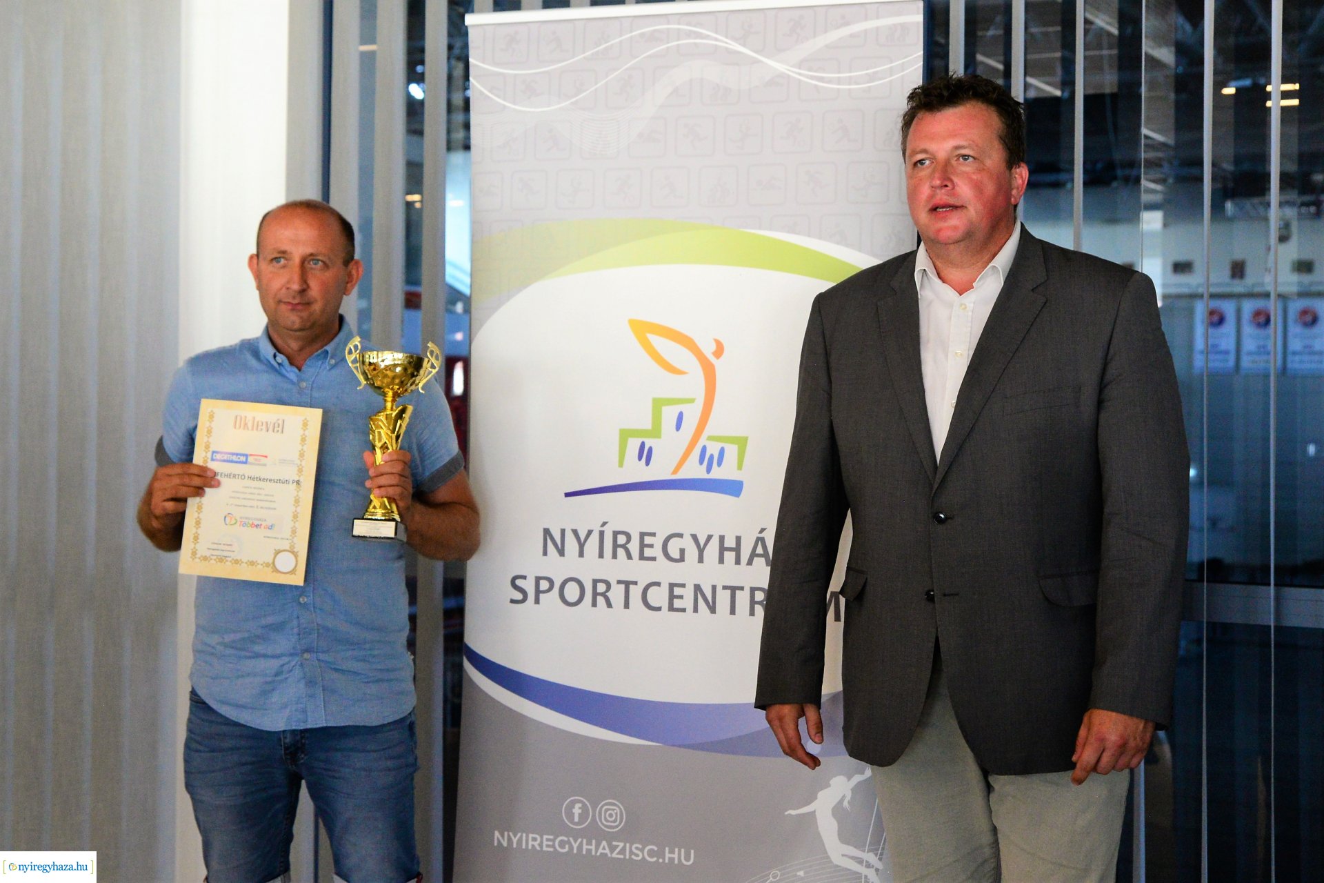 Városi kispályás labdarúgó bajnokság - díjátadó ünnepség