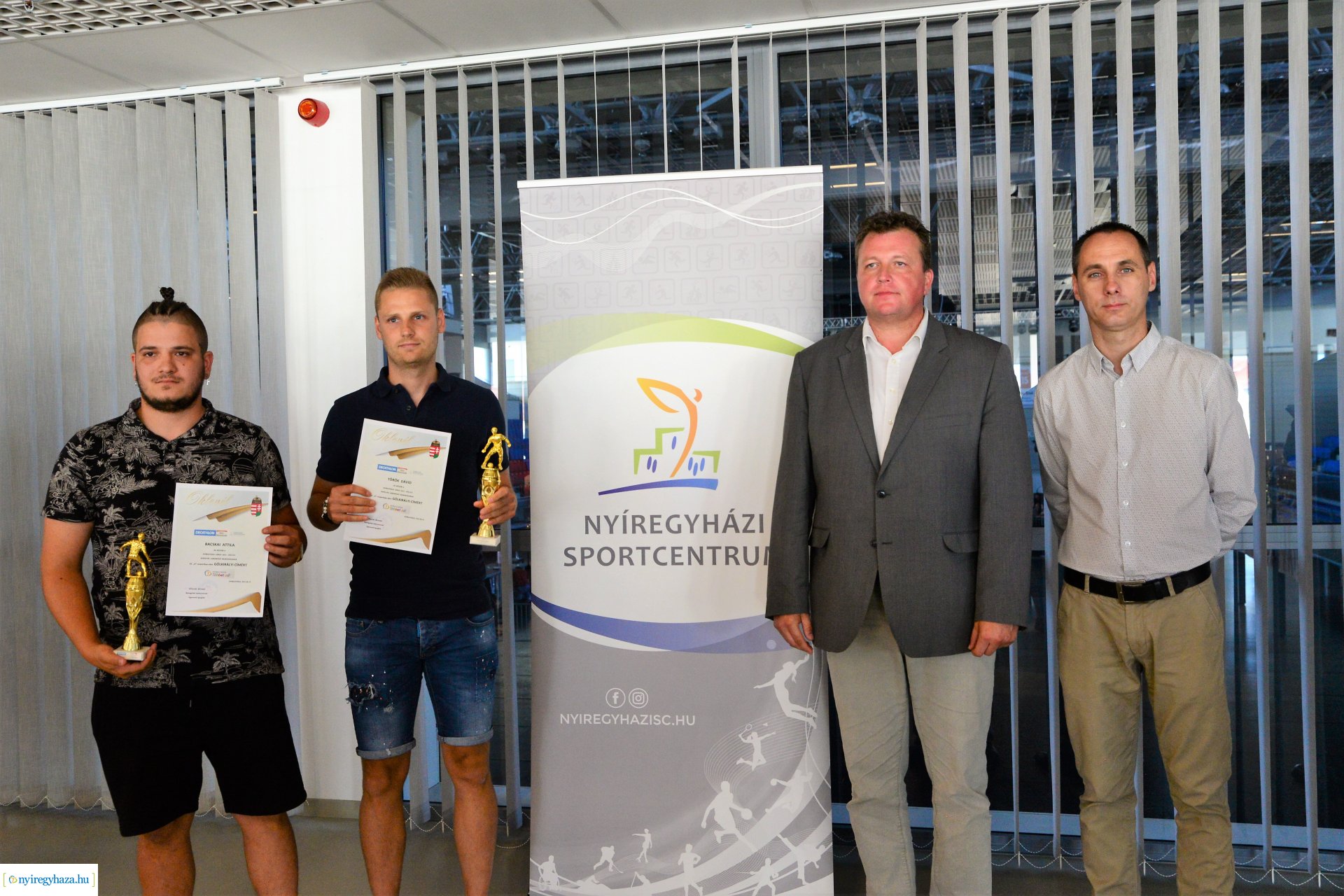 Városi kispályás labdarúgó bajnokság - díjátadó ünnepség